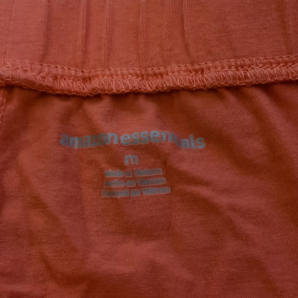 Womens Amazon Essentials Bright Orange Athletic S… - image 2